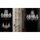 Lustre Cristal Bohemia - Candelabru elegant Cristal Bohemia Exclusive 10 brate DONATELA