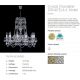 Lustre Cristal Bohemia - Candelabru elegant Cristal Bohemia Exclusive 10 brate DONATELA