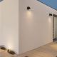 Aplice - Aplica de perete LED moderna pentru iluminat exterior IP65 FEND II