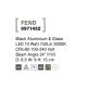 Aplice - Aplica de perete LED moderna pentru iluminat exterior IP65 FEND II