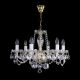 Lustre Cristal Bohemia - Candelabru elegant cu 6 brate Cristal Bohemia Exclusive ELSA VI.