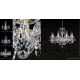 Lustre Cristal Bohemia - Candelabru elegant cu 6 brate Cristal Bohemia Exclusive ELSA VI.
