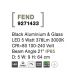 Stalpi - Stalp LED modern pentru iluminat exterior IP65 FEND H-64cm
