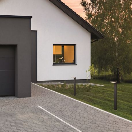 Stalpi - Stalp LED modern pentru iluminat exterior IP54 ENZI H-80cm