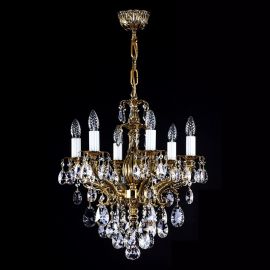 Lustre Cristal Bohemia - Candelabru 6 brate Cristal Bohemia Exclusive ETELA VI.