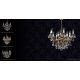 Lustre Cristal Bohemia - Candelabru 6 brate Cristal Bohemia Exclusive ETELA VI.