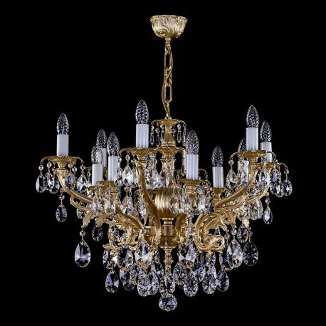 Lustre Cristal Bohemia - Candelabru 10 brate Cristal Bohemia Exclusive ETELA X.