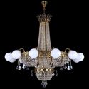Candelabru dimensiuni mari XXL Cristal Bohemia Exclusive EURYDIKA