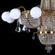 Corpuri de iluminat Lustre pentru casa scarii - Candelabru dimensiuni mari XXL Cristal Bohemia Exclusive EURYDIKA