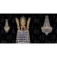 Lustre Cristal Bohemia - Lustra XL eleganta, Cristal Bohemia Exclusive EVITA 600x1000