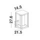 Aplice - Aplica pentru iluminat exterior IP65 LOEVE