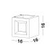 Aplice - Aplica pentru iluminat exterior IP65 CASTRO gri, H-35cm