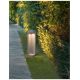 Stalpi - Stalp modern de exterior IP65 GRANTE gri ciment, H-60cm