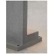 Stalpi - Stalp modern de exterior IP65 GRANTE gri ciment, H-60cm