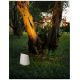 Stalpi - Mini stalp decorativ iluminat exterior IP65 FOX alb