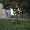 Mini stalp decorativ iluminat exterior IP65 FOX gri