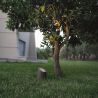Mini stalp decorativ iluminat exterior IP65 FOX gri