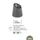 Stalpi - Mini stalp decorativ iluminat exterior IP65 FOX gri