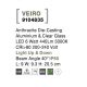 Aplice - Aplica LED moderna pentru iluminat exterior ambiental IP65 VEIRO