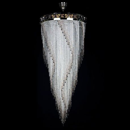 Lustre Cristal Bohemia - Lustra eleganta Cristal Bohemia Exclusive FLAME 700x1600