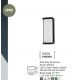 Aplice - Aplica perete LED moderna pentru iluminat exterior IP65 KEEN