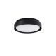 Aplice - Plafoniera LED pentru iluminat exterior design modern slim IP65 OLIVER neagra