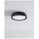 Aplice - Plafoniera LED pentru iluminat exterior design modern slim IP65 OLIVER neagra