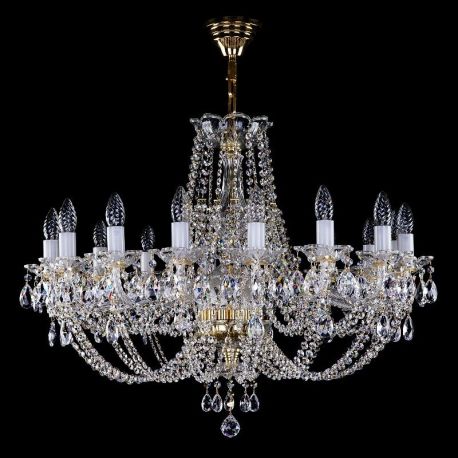 Lustre Cristal Bohemia - Candelabru Cristal Bohemia Exclusive 16 brate GWYNETH XVI.