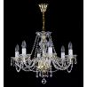 Candelabru 6 brate Cristal Bohemia Exclusive HAMINDA VI.