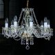 Lustre Cristal Bohemia - Candelabru 8 brate Cristal Bohemia Exclusive HAMINDA VIII.
