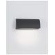 Aplice - Mini Aplica LED ambientala pentru iluminat exterior IP54 LIV neagra