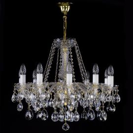 Lustre Cristal Bohemia - Candelabru 10 brate Cristal Bohemia Exclusive Heidi X