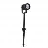 Tarus cu spot LED orientabil pentru iluminat exterior IP65 STAKE III