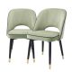 Seturi scaune, HoReCa - Set de 2 scaune Cliff, verde