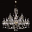 Candelabru 18 brate Cristal Bohemia Exclusive CHERRY