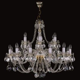 Lustre Cristal Bohemia - Candelabru 18 brate Cristal Bohemia Exclusive CHERRY