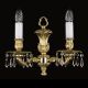 Aplica cu 2 brate Cristal Bohemia Exclusive ISLA II. WL