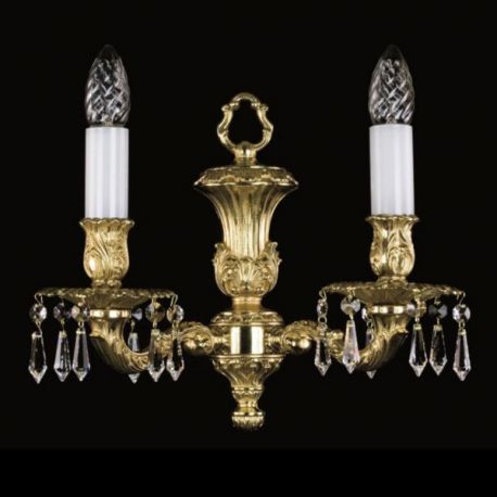 Aplice Cristal Bohemia - Aplica cu 2 brate Cristal Bohemia Exclusive ISLA II. WL