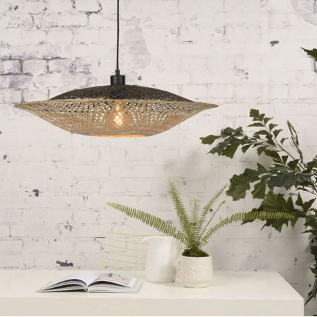 Pendule, Lustre suspendate - Lustra suspendata din bambus KALIMANTAN L, 87cm