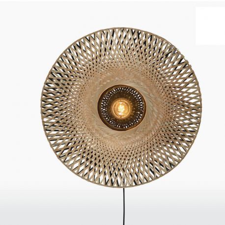 Aplice, corpuri de iluminat pentru pereti - Aplica din bambus KALIMANTAN Large, 87cm