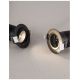 Spoturi incastrabile spatii comerciale - Spot LED incastrabil tavan fals / plafon ajustabil TIF negru
