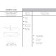 Console - Consola suspendata design LUX Albatros