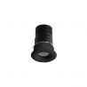 Mini Spot LED incastrabil tavan fals / plafon pentru baie IP44 TINY negru