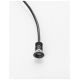 Iluminat pentru baie - Mini Spot LED incastrabil tavan fals / plafon pentru baie IP44 TINY negru