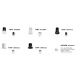 Iluminat pentru baie - Mini Spot LED incastrabil tavan fals / plafon pentru baie IP44 TINY alb