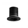 Mini Spot LED incastrabil tavan fals / plafon pentru baie IP44 TINY negru