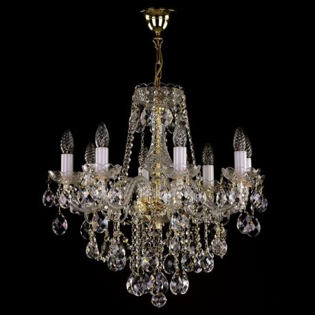 Lustre Cristal Bohemia - Candelabru Cristal Bohemia Exclusive 8 brate JESSICA VIII.
