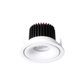 Spoturi incastrabile spatii comerciale - Spot LED incastrabil tavan fals / plafon GIO alb