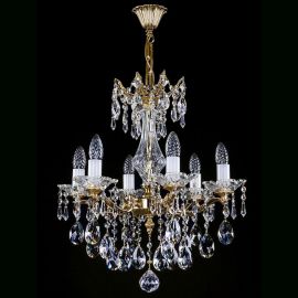Lustre Cristal Bohemia - Candelabru Cristal Bohemia Exclusive 6 brate KATHERINE VI.
