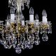 Lustre Cristal Bohemia - Candelabru Cristal Bohemia Exclusive 10 brate KATHERINE X.